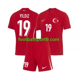 Tenue Turquie Kenan Yıldız 19 Enfant Exterieur UEFA Euro 2024 Maillot de Foot